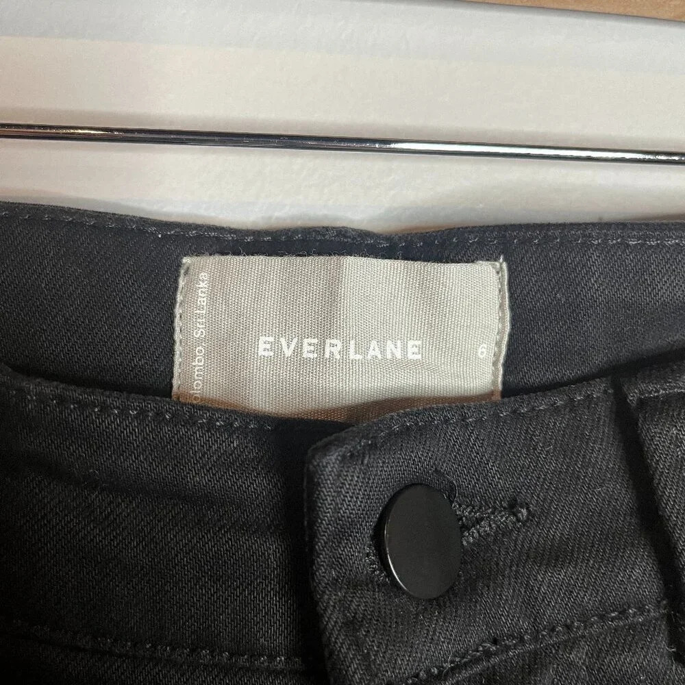 Everlane black Straight Leg Crop jeans - Picture 3 of 5